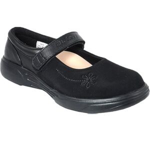 Mt. Emey 9205 - Women's Black Orthopedic Mary Jane by Apis Extra Wide 5E Wide